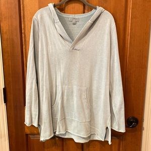 Barefoot Dreams Cotton Beach Hooded Tunic